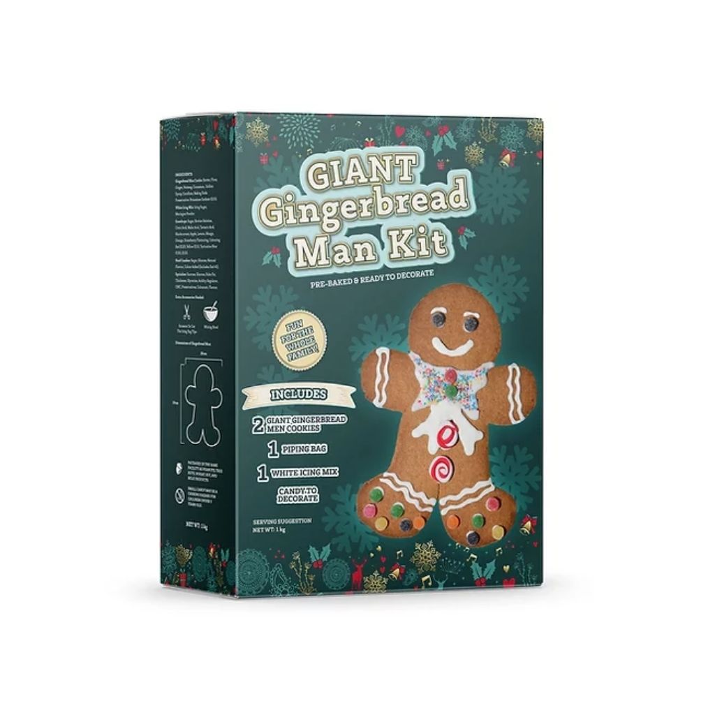 Gingerbread House Kits SA Cookie Decorating Kits Giant Gingerbread Man & Gingerbread House Decorating Kit Combo