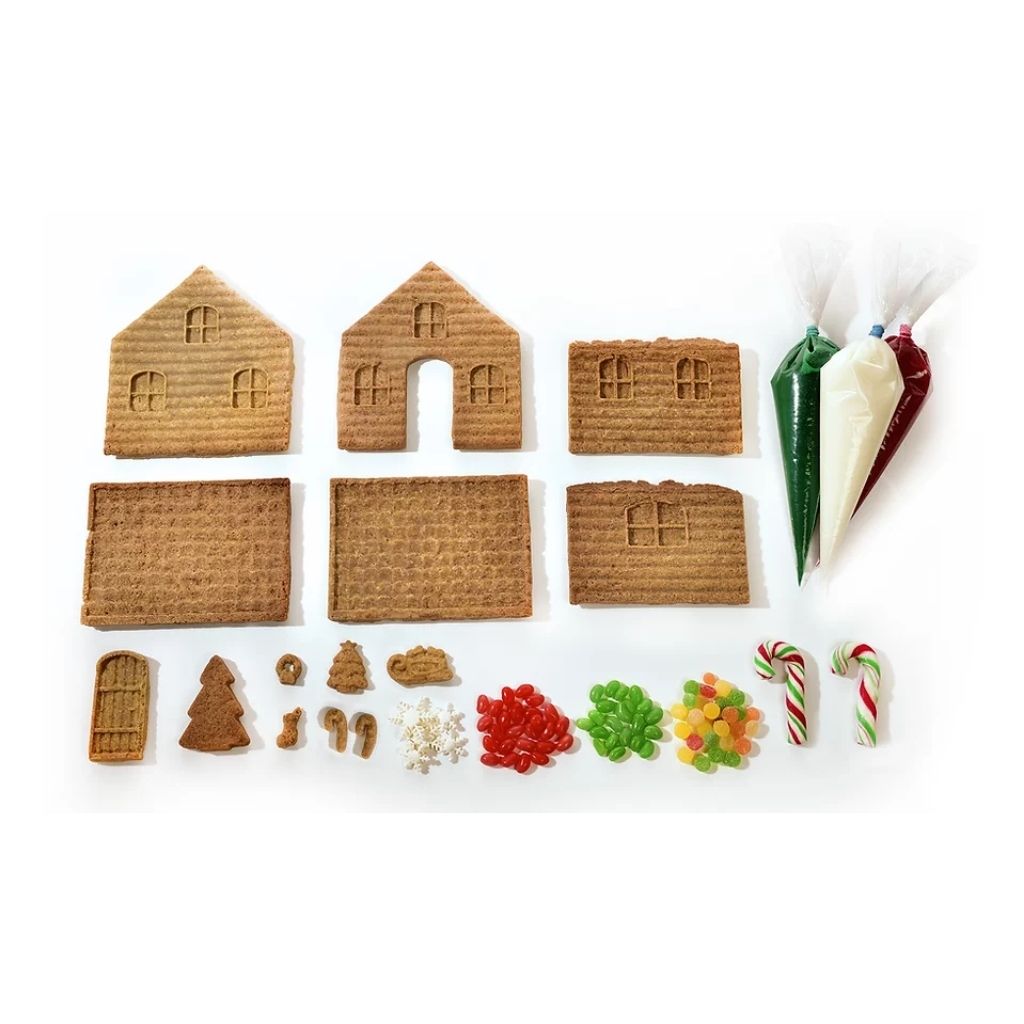 Gingerbread House Kits SA Cookie Decorating Kits Giant Gingerbread Man & Gingerbread House Decorating Kit Combo