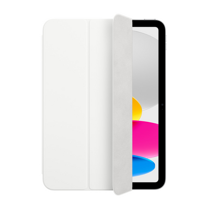 Apple - Smart Folio for iPad (10th gen) - White - MQDQ3ZM/A