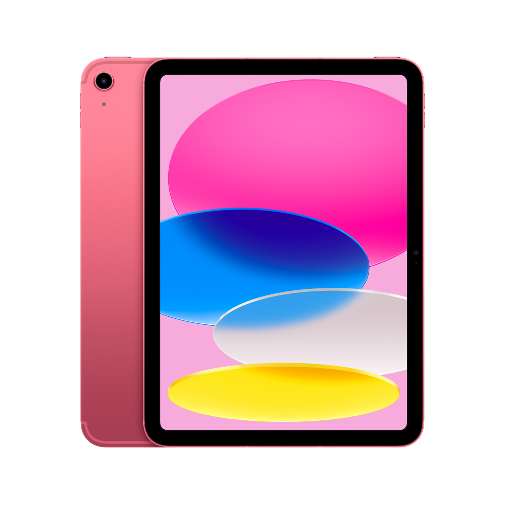 Apple - 10.9-inch iPad Wi-Fi + Cellular 64GB - Pink - MQ6M3HC/A