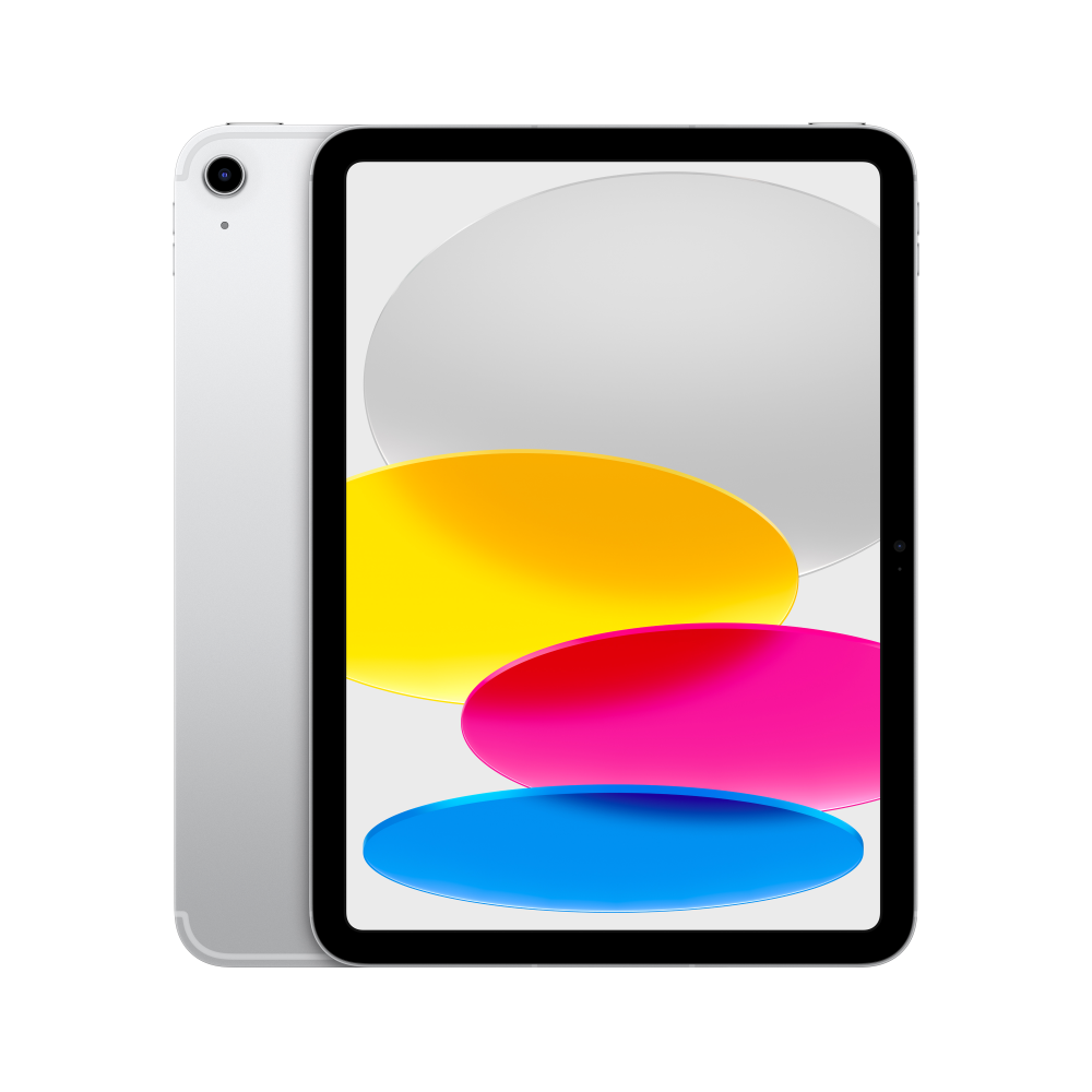 Apple - 10.9-inch iPad Wi-Fi + Cellular 256GB - Silver - MQ6T3HC/A