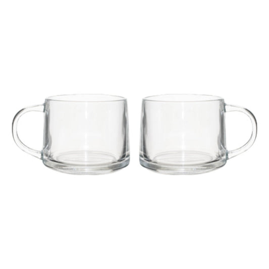 Endless Glass Tea Cups (Set of 2) (300 ml)