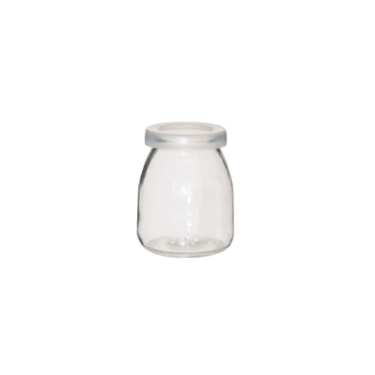 iHouzit Household Storage Containers Glass Container (8cm, 150 ml)