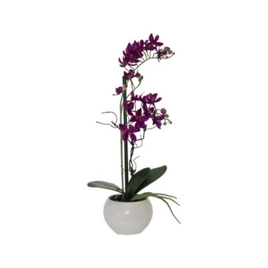 Orchid with Burgandy Flowers, Artificial Flower, Home Decor
