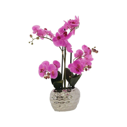Pink Orchid In Pot 58cm