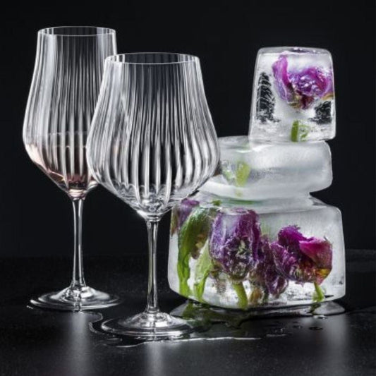 Tulipa Optic Wine Glasses (450 ml) (Set of 6)