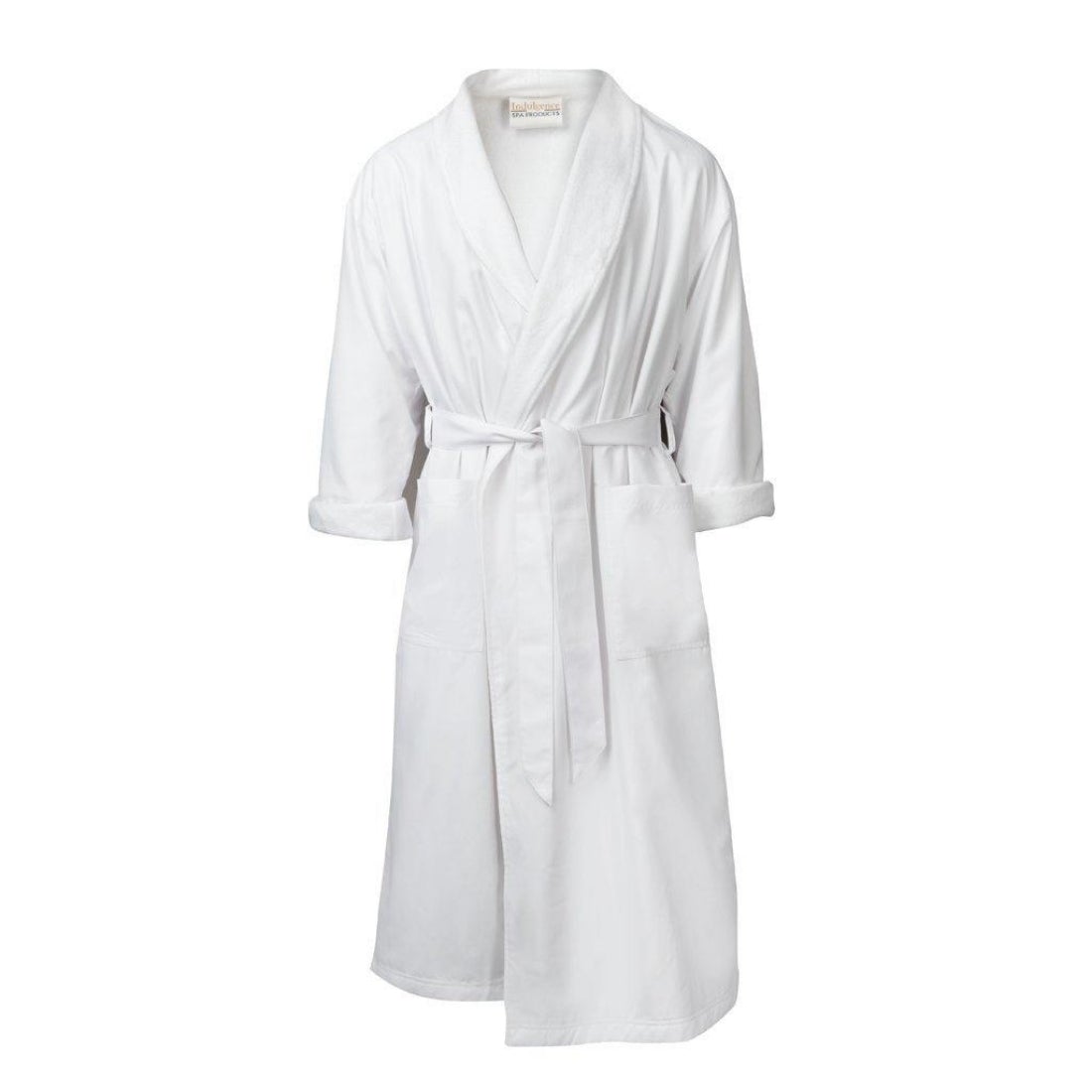 Robe - Dual-Layer Microfiber (Unisex) in White-S - M