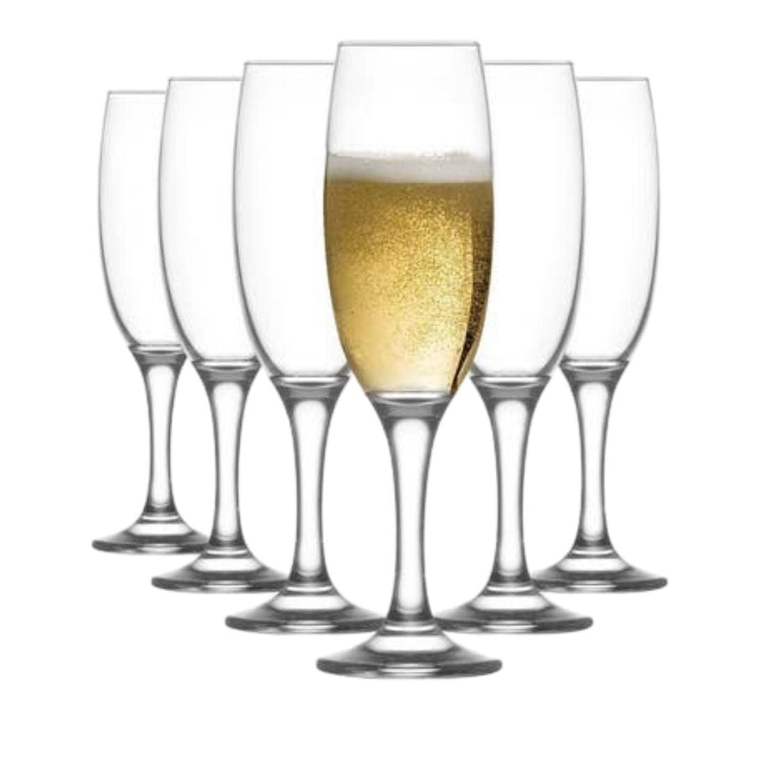 LAV - Empire Champagne Flute (220 ml) - Set of 6