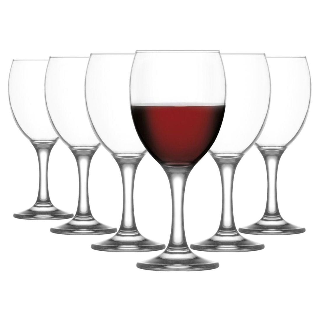 LAV Empire Red Wine Glasses (340 ml) - Set of 6