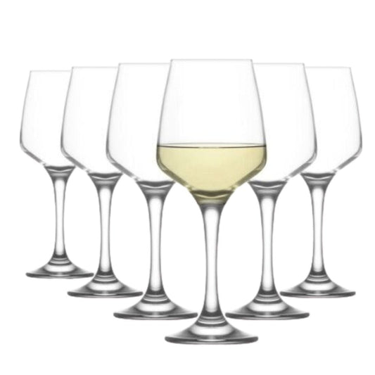 LAV Lal White Wine Glasses (295 ml) - Set of 6