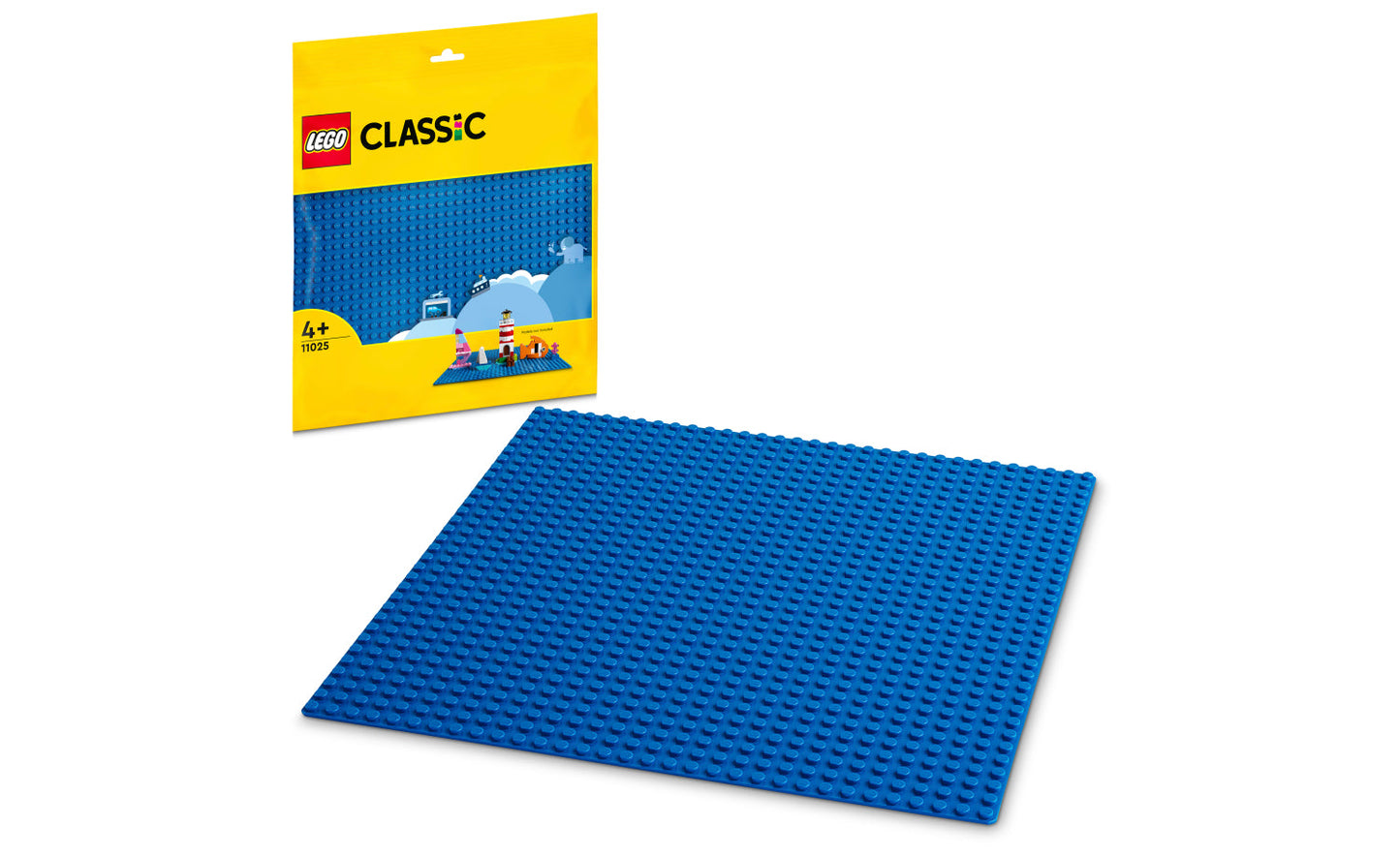 Lego Classic Blue Baseplate - 11025