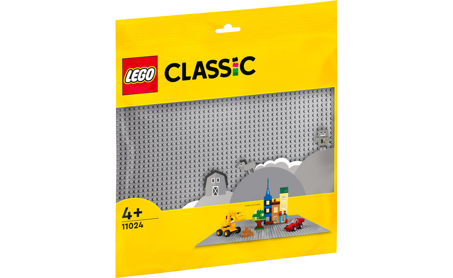 Lego Classic Grey Baseplate - 11024