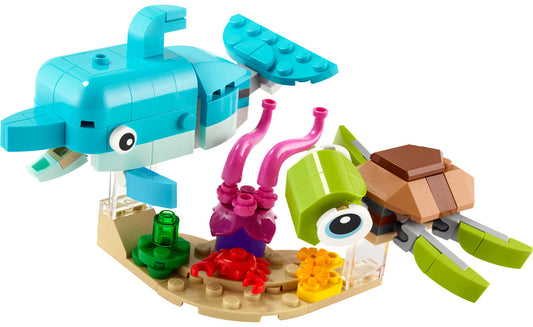Lego Creator 3-in-1 Dolphin and Turtle