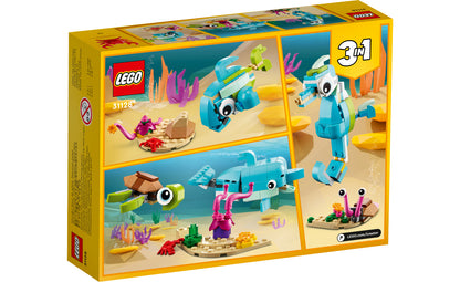 Lego Creator 3-in-1 Dolphin and Turtle - 31128