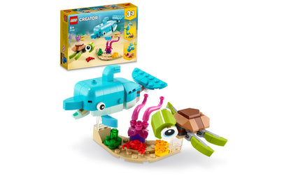 Lego Creator 3-in-1 Dolphin and Turtle - 31128