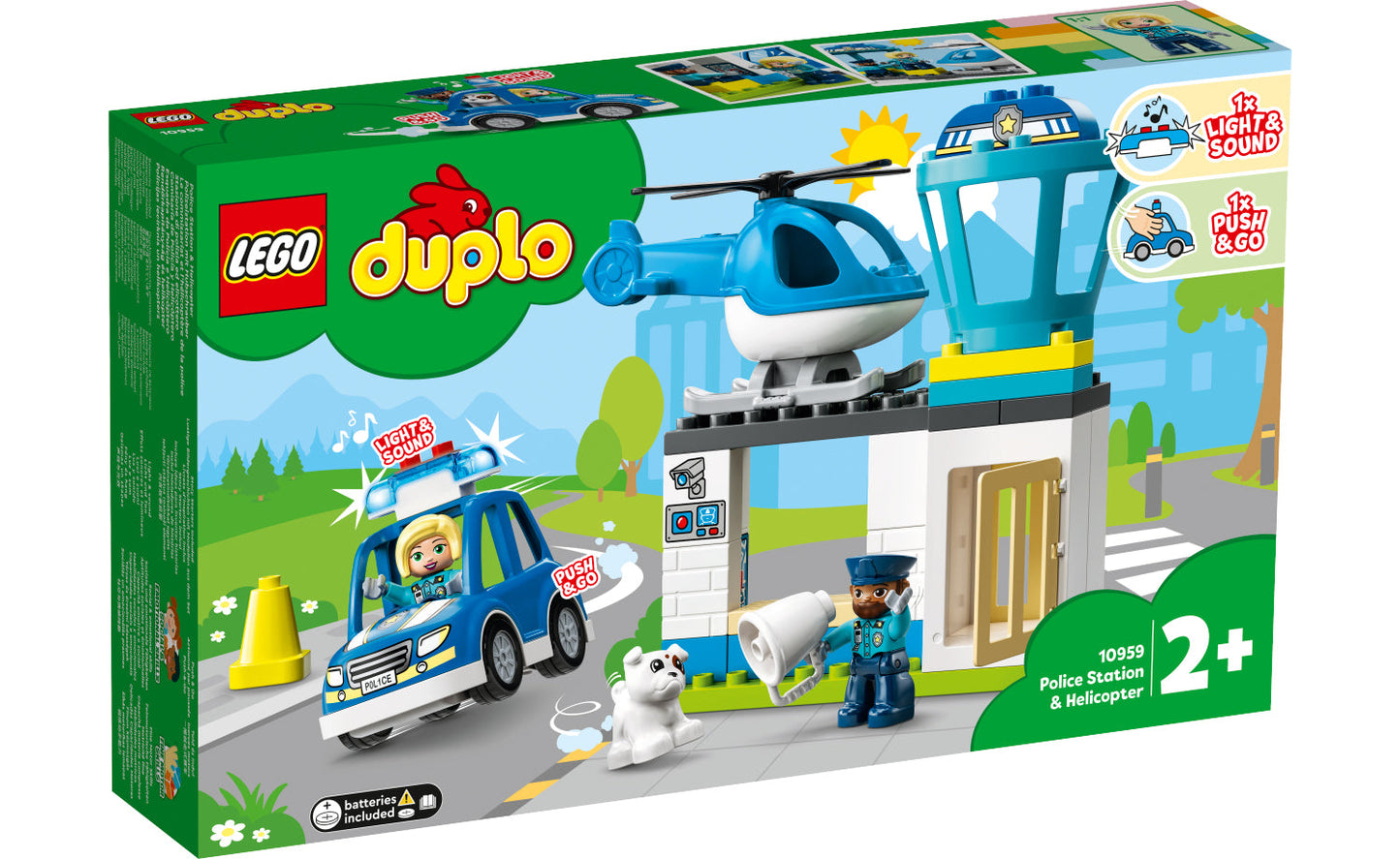 Lego DUPLO Rescue Police Station & Helicopter - 10959