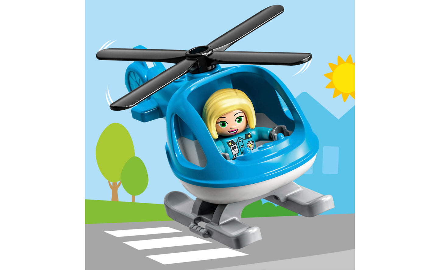 Lego DUPLO Rescue Police Station & Helicopter - 10959