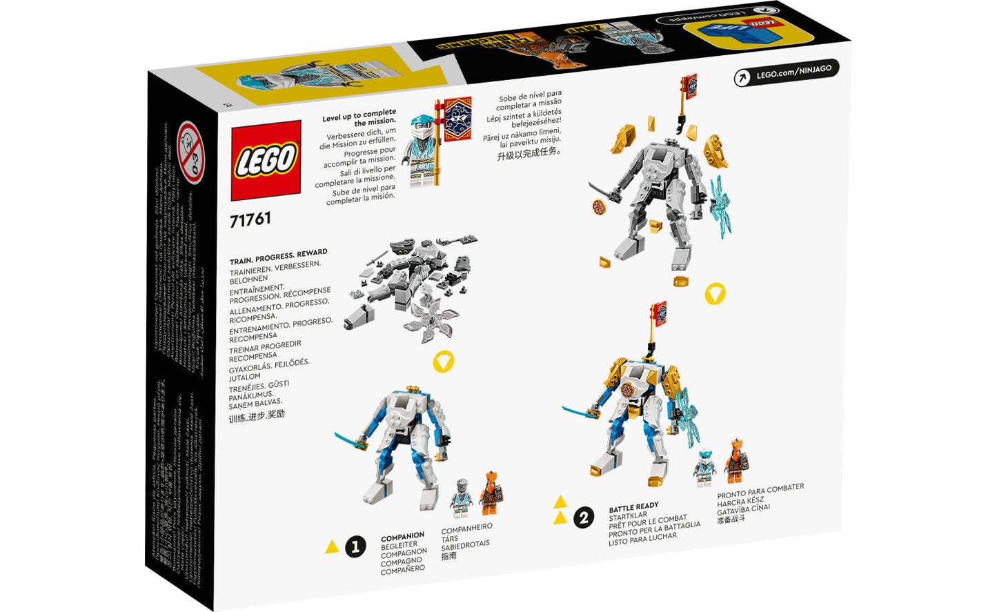 Lego NINJAGO Zanes Power Up Mech EVO - 71761