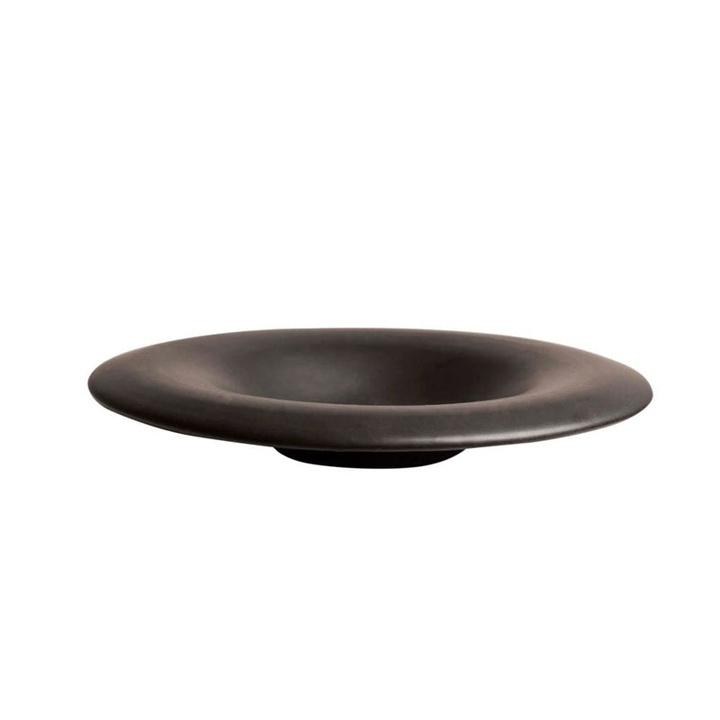 Nicolson Russell Bowls Black Large Stoneware Contemporary Salad/Serving Bowl by Nicolson Russell (35cm)