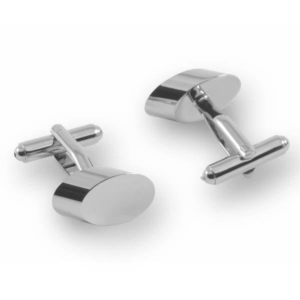 oval cufflinks