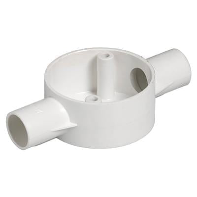 Radiant - Conduit Box 2 Way 20mm PVC - RE247