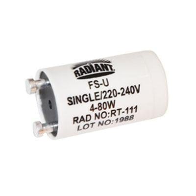 Radiant - Fluorescent Starter FSU 4-80w RT-111 (High Quality) - RE305