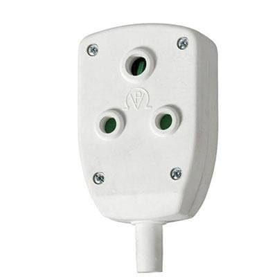 Radiant - Janus Coupler 16Amp Double Polyprop - RE288W