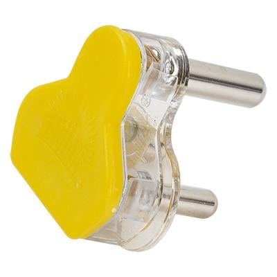 Radiant - Plug Top 16Amp 3Pin (Radi Plug) Yellow - RE329Y