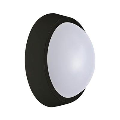 Radiant - Bulkhead Round Black LED 10w 4000K - RB117