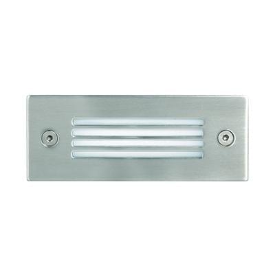 Radiant - Foot Light Outdoor Recess Grid Stainless Steel - RB110