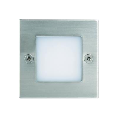 Radiant - Foot Light Outdoor Recess Plain S/Steel LED 1x2w - RB105
