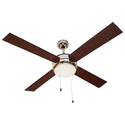 Radiant - Ceiling Fan 4 Blade Satin Chrome - RF19