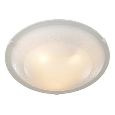 Radiant - Aztec Pattern Ceiling Light 400mm White - RC61