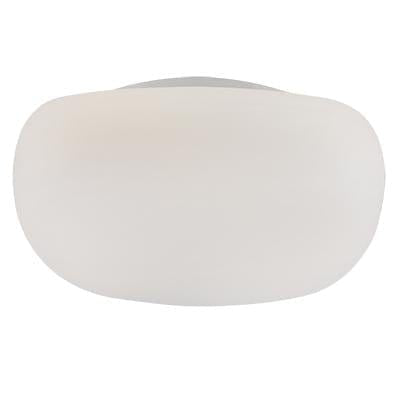 Radiant - Cheesecake Square Ceiling Light 250mm White - RC148