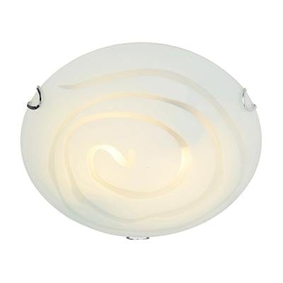 Radiant - Circle Street Ceiling Light 400mm Chrome - RC93CH