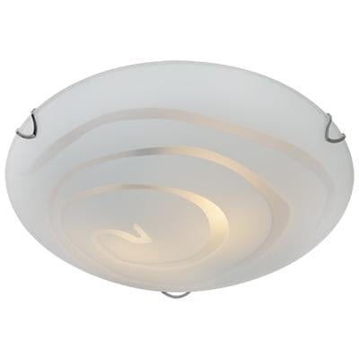 Radiant - Circle Street Ceiling Light Chrome - RC85CH