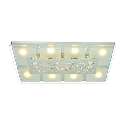 Radiant - Crystal Rectangle Ceiling Light Chrome - RC168