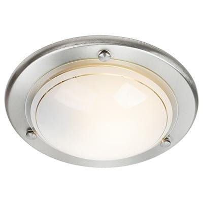 Radiant - Gym Ceiling Light 285mm Satin Chrome - RC163SCW