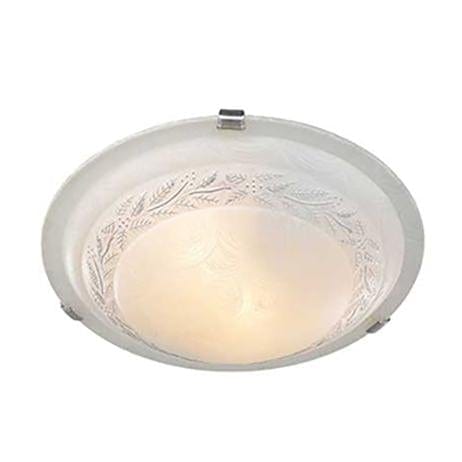 Radiant - Leaf Ceiling Light Satin Chrome - RC63