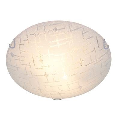 Radiant - Line Pattern Ceiling Light Chrome 2xE27 - RC227