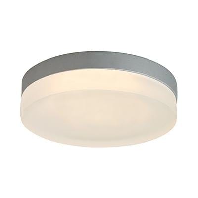 Radiant - Puck Round Ceiling Light 280mm Satin Silver - RC46