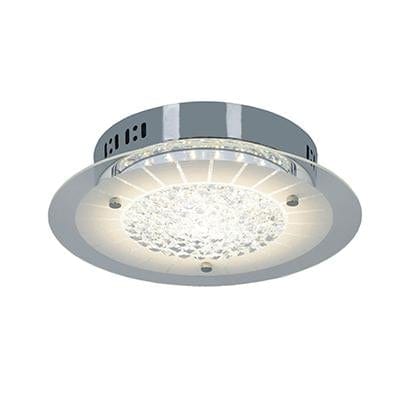 Radiant - Round LED Ceiling Light 280mm Chrome/Silver - RC177