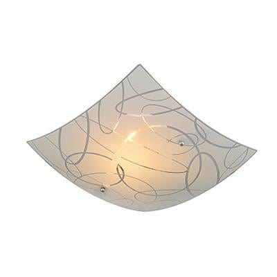 Radiant - Square Ceiling Light 230mm White - RC72