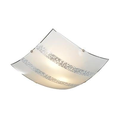 Radiant - Square Ceiling Light 300mm Silver - RC69