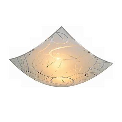 Radiant - Square Ceiling Light 400mm White - RC73