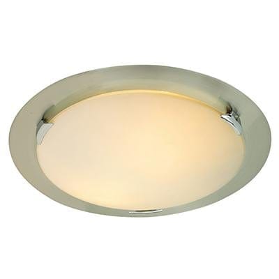 Radiant - Ura Ceiling Light 435mm Satin Chrome - RC115