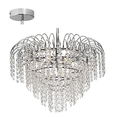 Radiant - Rosse Chandelier 5LT Chrome - RP304