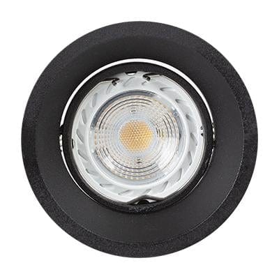 Radiant - Downlight Anti-glare Die Cast 50w Black C/O 76mm 230v - RD210