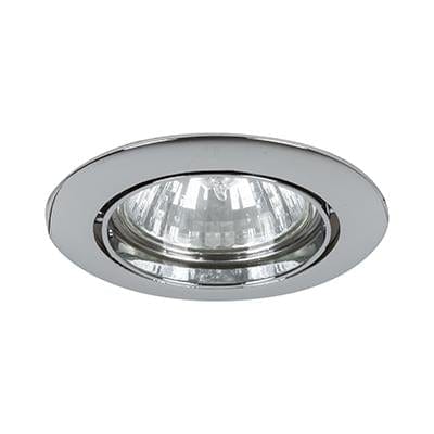 Radiant - Downlight Die Cast Satin Chrome NO L/Holder C/O 62mm - RD244SC