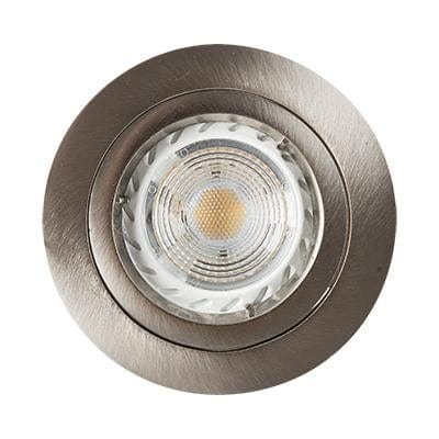 Radiant - Downlight Die Cast Satin Chrome NO L/Holder C/O 70mm - RD245SC